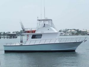 Legacy Deep Sea Fishing Boat on Water